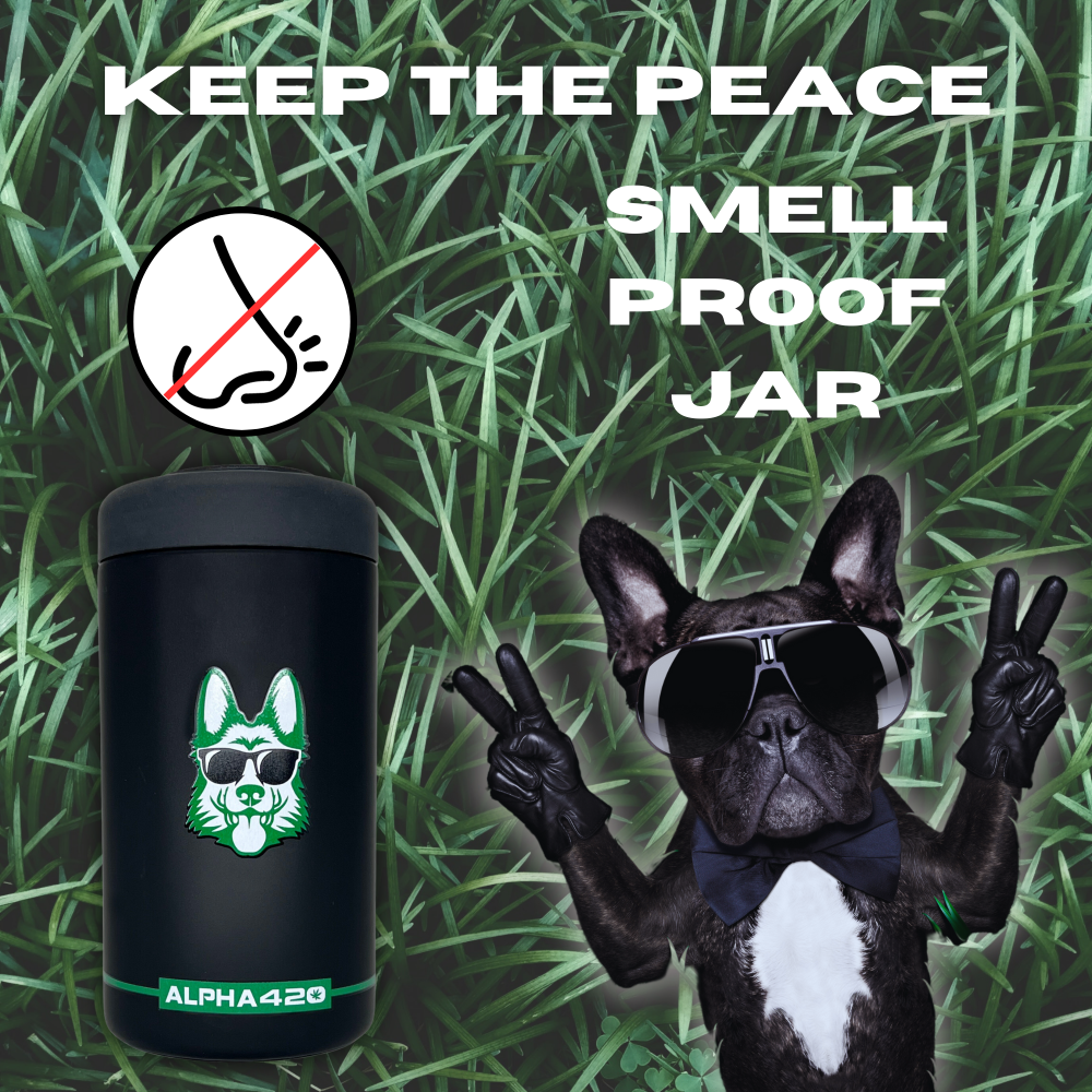 smell proof jar airtight container
