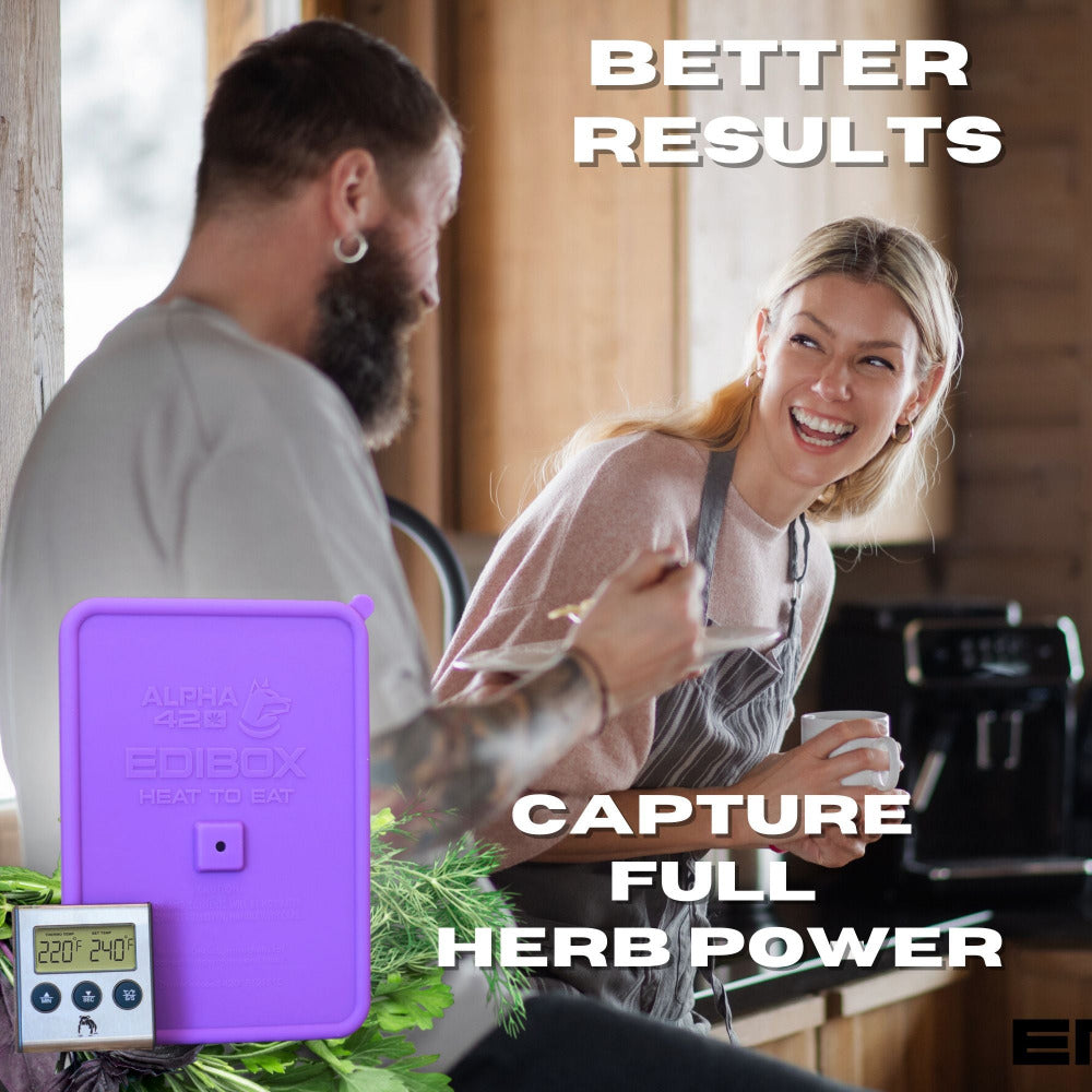 Decarboxylator Box decarbox decarb box decarboxylation decarber capsule silicone traps odors and activates herbs