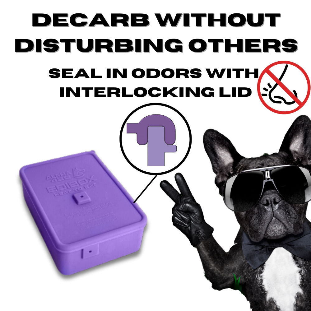 Decarboxylator Box decarbox decarb box decarboxylation decarber capsule silicone traps odors and activates herbs