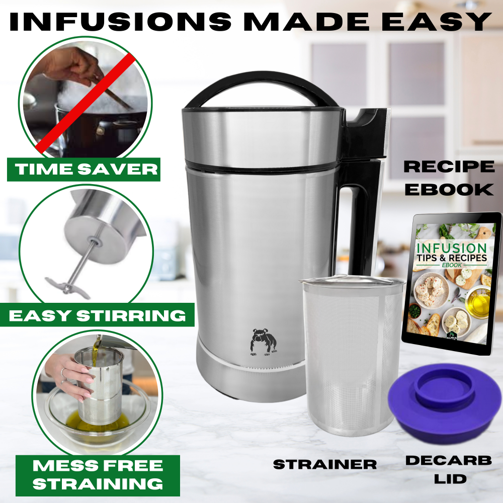 EdiWhip Decarboxylator Decarb Decarber and Infuser Machine Magic Butter Maker Oil Infuser Extractor