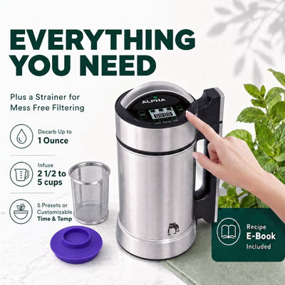 EdiWhip Decarboxylator and Infuser Machine for Magical Butter Oil Tinctures Gummy Maker