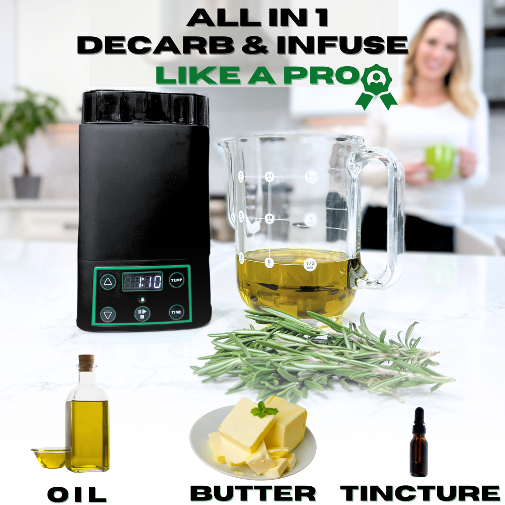 EdiOven Decarboxylator Decarb Decarber and Infuser Machine Magic Butter Maker Oil Infuser Extractor 