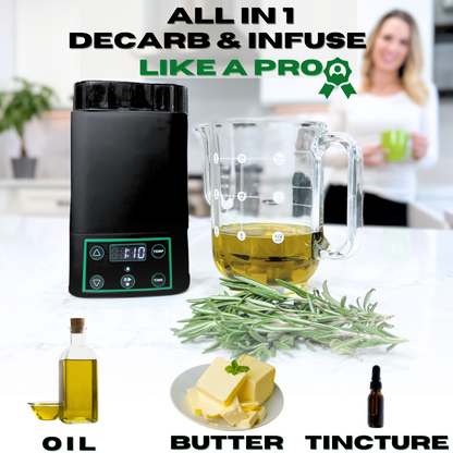 EdiOven Decarboxylator Decarb Decarber and Infuser Machine Magic Butter Maker Oil Infuser Extractor 