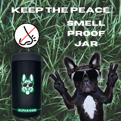 smell proof jar airtight container