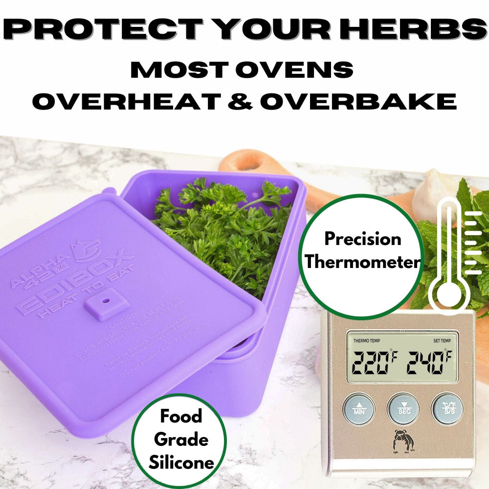 Decarboxylator Box decarbox decarb box decarboxylation decarber capsule silicone traps odors and activates herbs