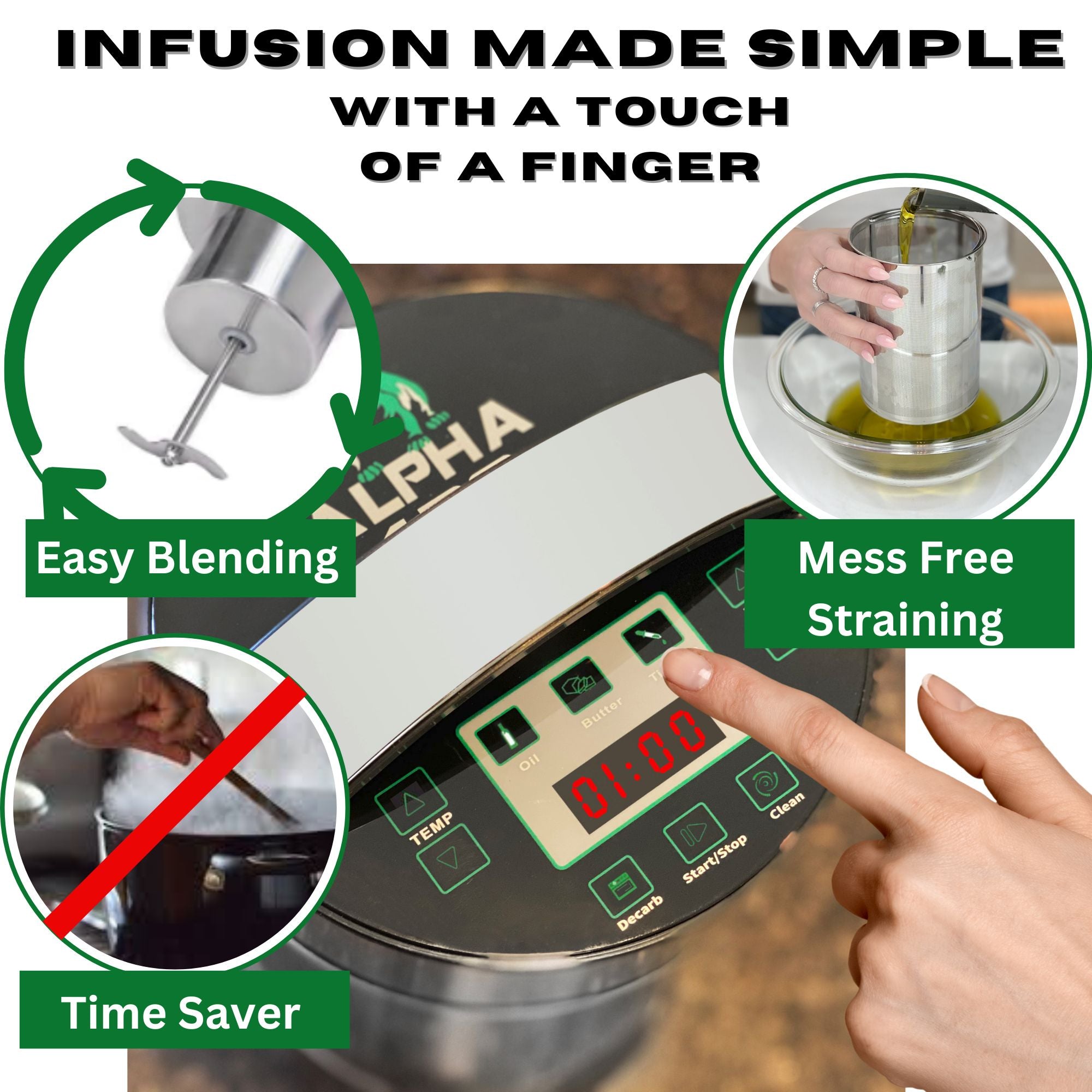 Butter Maker, Oil Infuser & Decarboxylator Machine | EdiWhip – Alpha420life