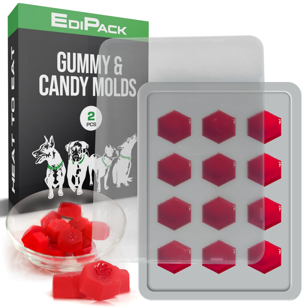 Large Gummy Molds with Lids Trays