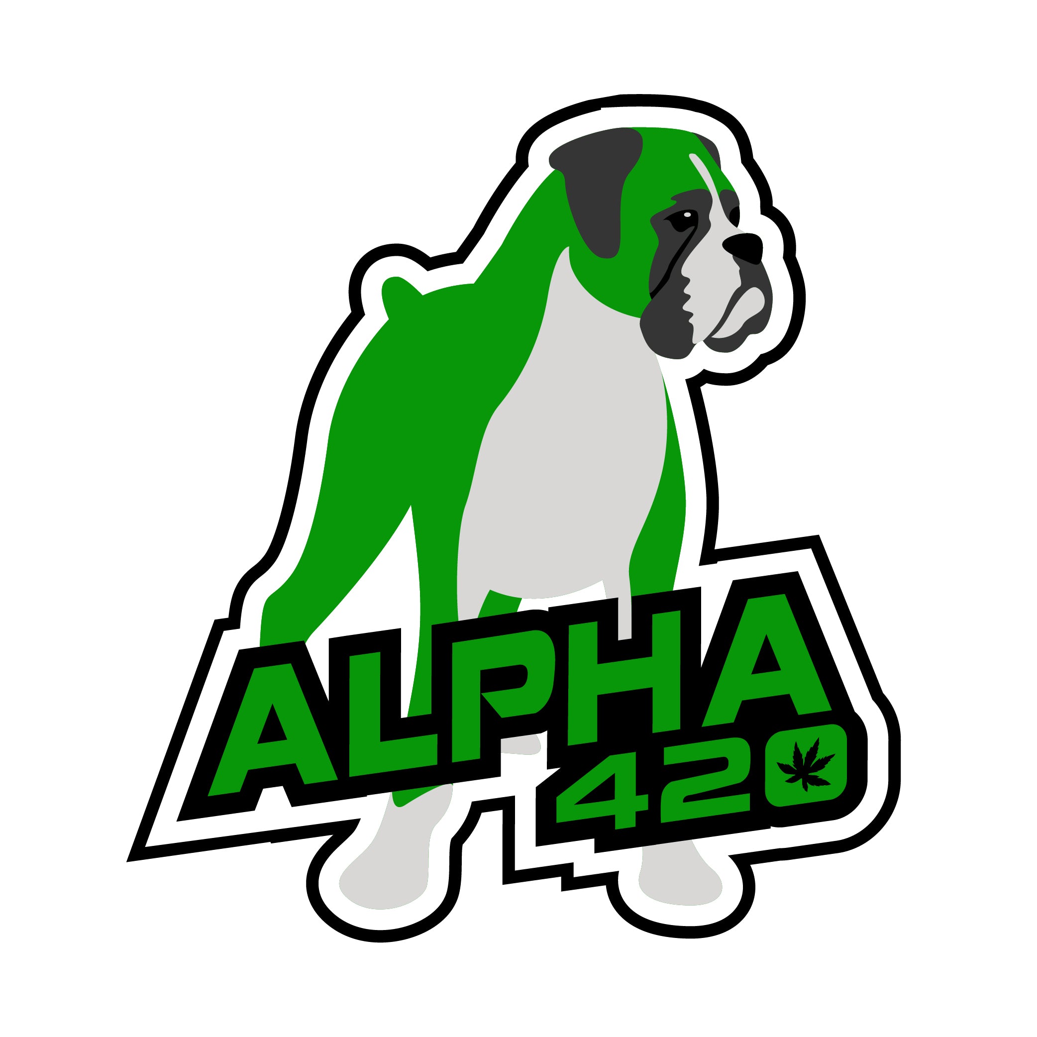 Boxer Sticker