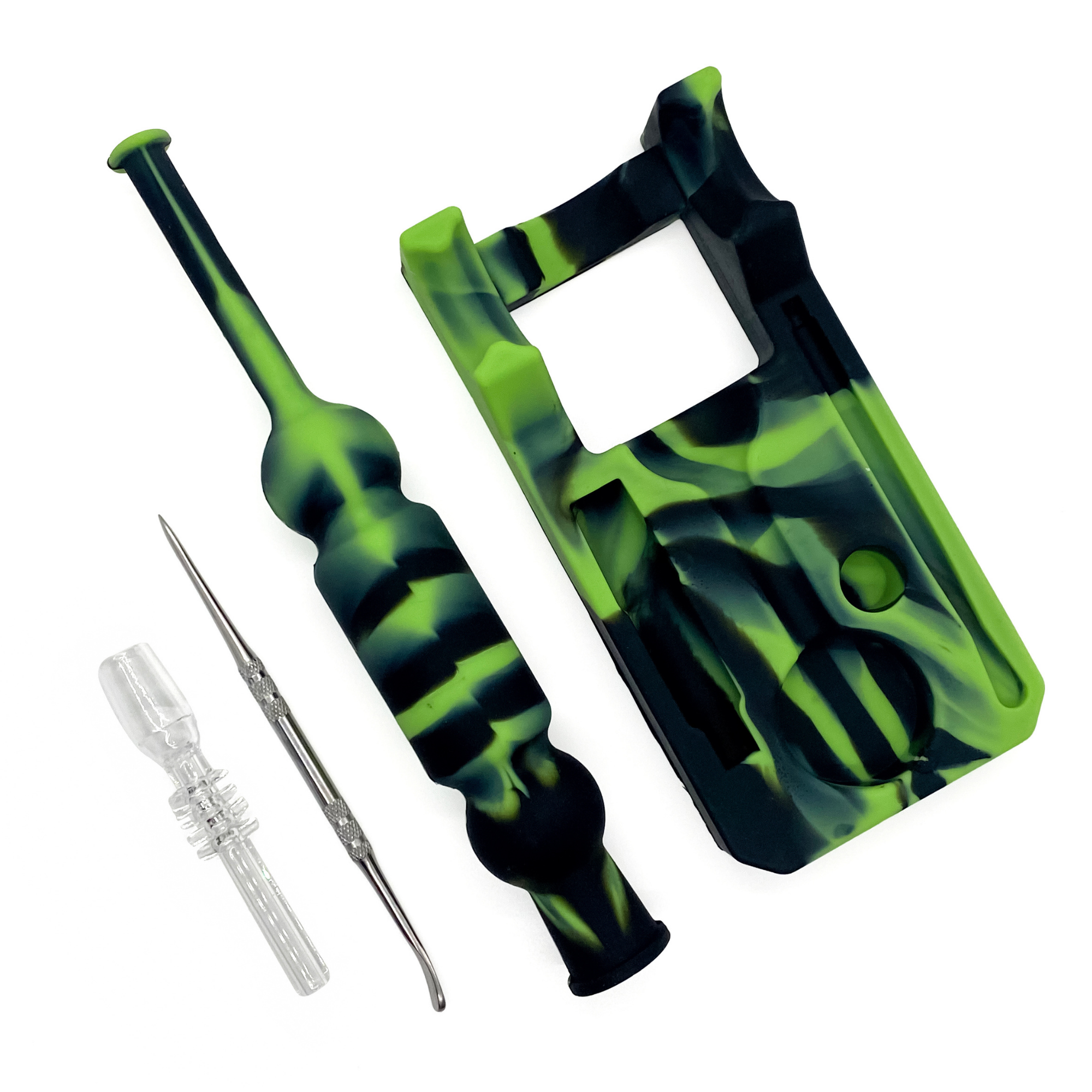 Alpha Dabber Pack - Dab Straw with Quartz Tip & Wax Carving Kit